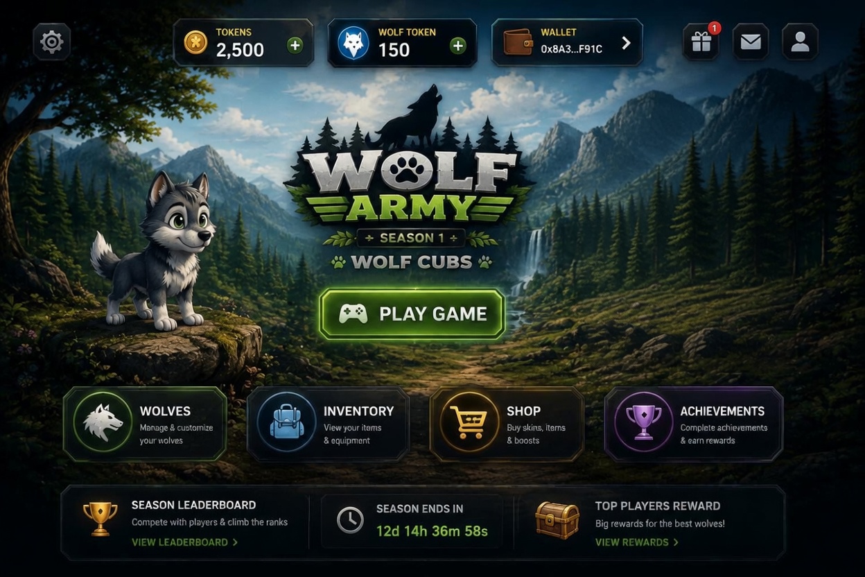 Wolf Army Game